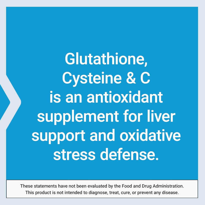 Life Extension Glutathione Cysteine & C 100 Capsules