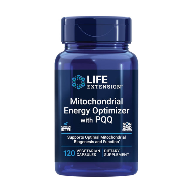 Life Extension Mitochondrial Energy Optimizer With PQQ 120 Vegetarian Capsules