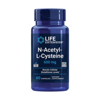 Life Extension N-Acetyl L-Cysteine 600mg 60 Capsules