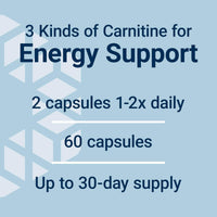 Life Extension Optimized Carnitine 60 Capsules