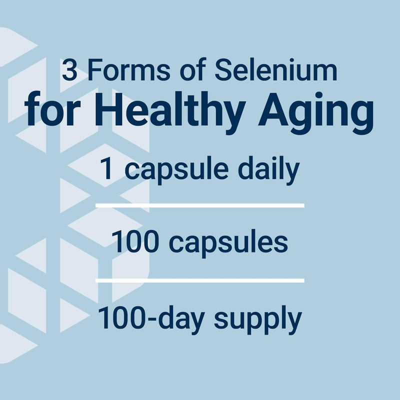 Life Extension Super Selenium Complex 200mcg & Vitamin E 100 Vegetarian Capsules