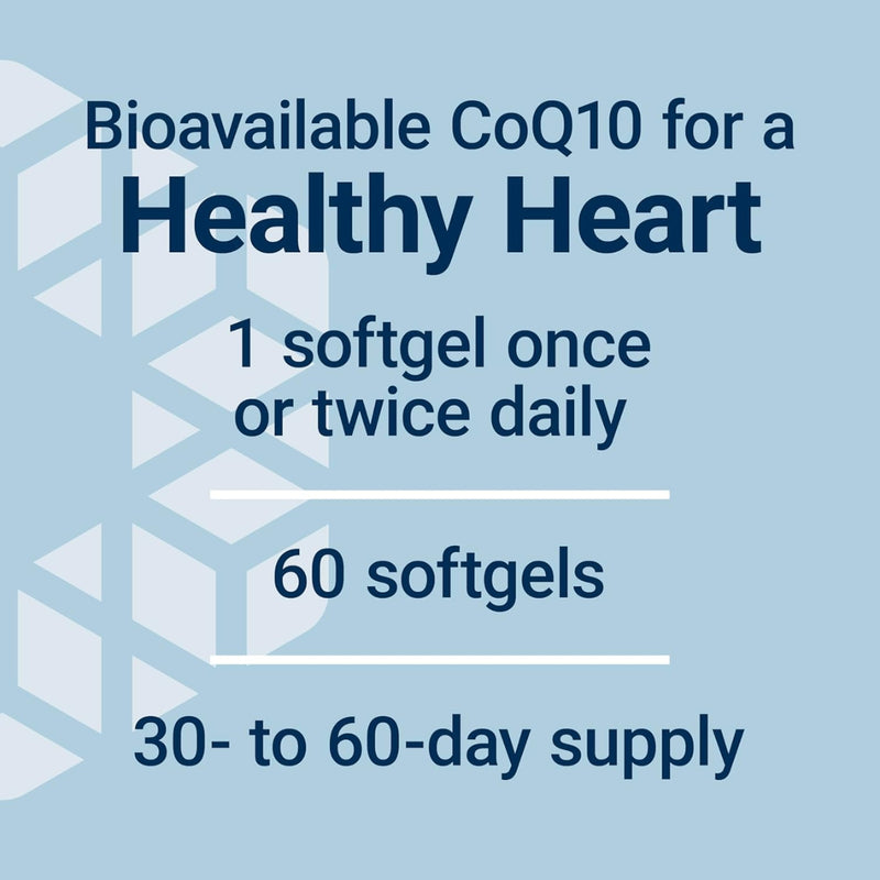 Life Extension Super Ubiquinol CoQ10 100mg 60 Softgels