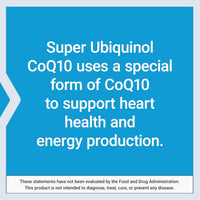 Life Extension Super Ubiquinol CoQ10 100mg 60 Softgels