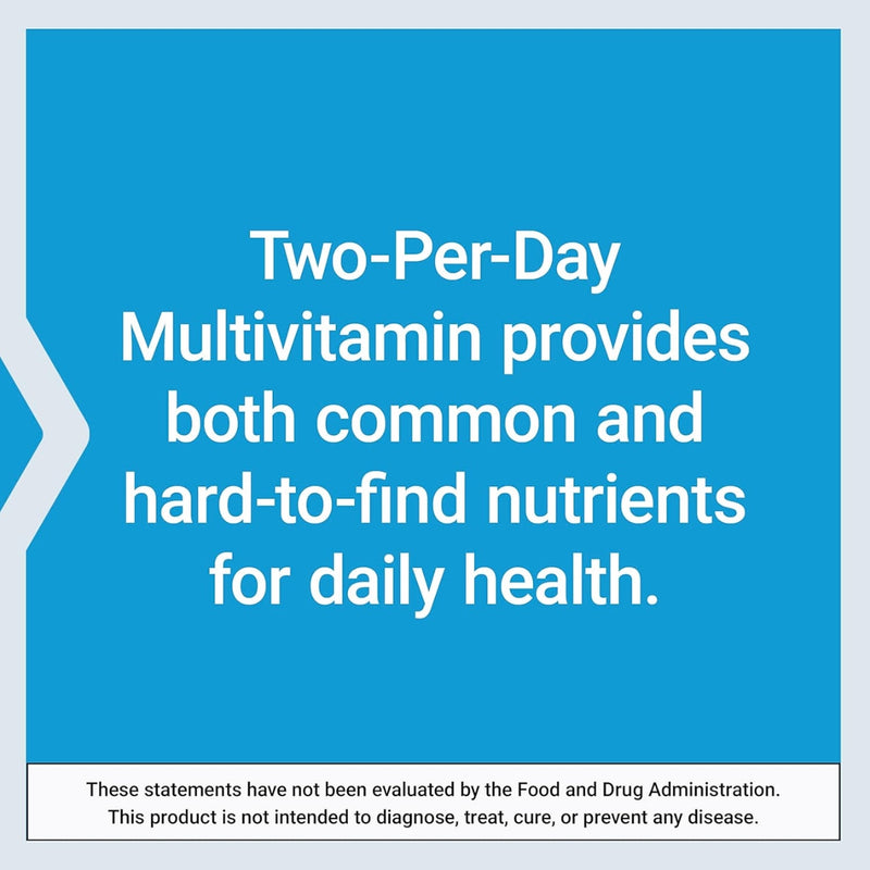 Life Extension Two-Per-Day Multivitamin 120 Capsules