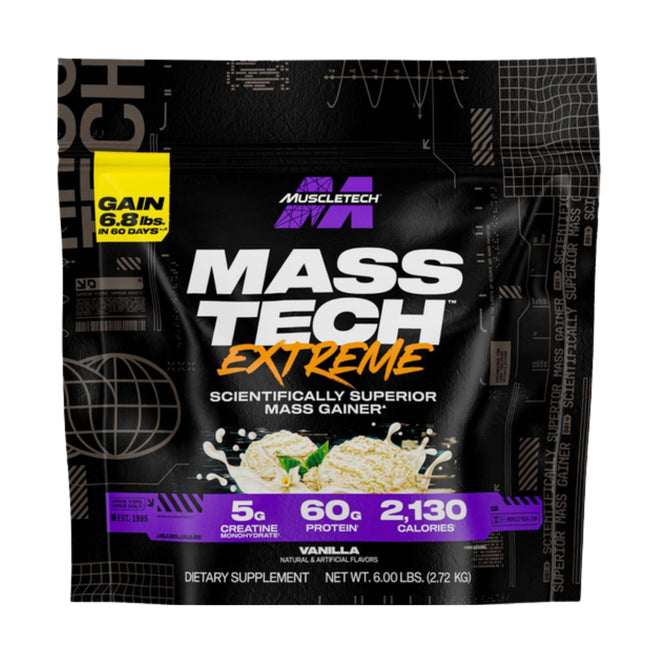 MuscleTech Mass Tech Extreme 2000 Vanilla Milkshake 2.72kg