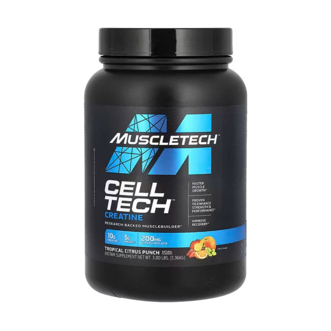MuscleTech Cell Tech Creatine Tropical Citrus Punch 1.32kg