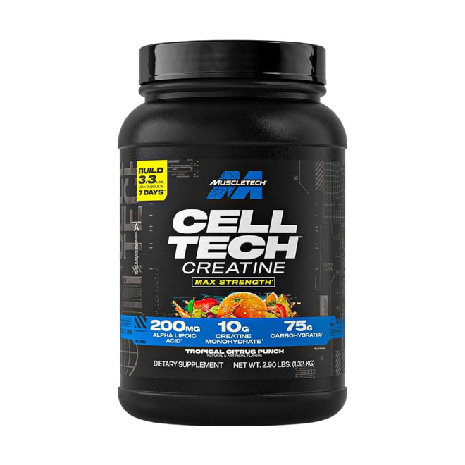 MuscleTech Cell Tech Creatine Tropical Citrus Punch 1.32kg
