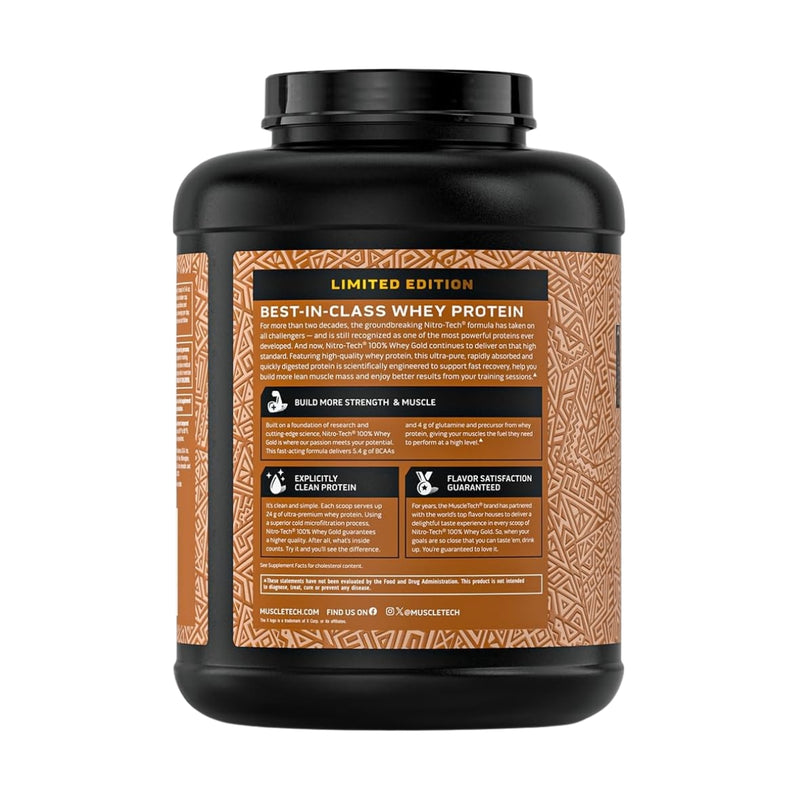 MuscleTech Nitro Tech Whey Protein Gold Dulce De Leche 2.33kg