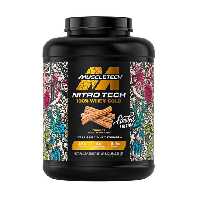 MuscleTech Nitro Tech Whey Protein Gold Churros 2.32kg