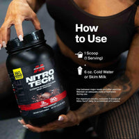 MuscleTech Nitro Tech Whey Protein Vanilla Cream 1.81kg
