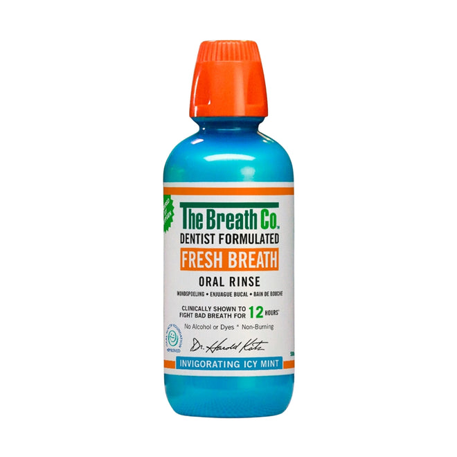 The Breath Co. Fresh Breath Oral Rinse Icy Mint 500ml