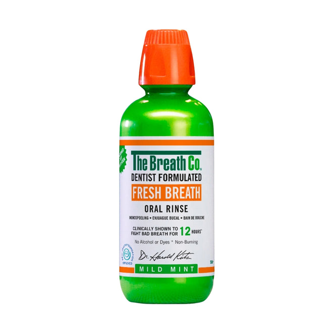 The Breath Co. Fresh Breath Oral Rinse Mild Mint 500ml