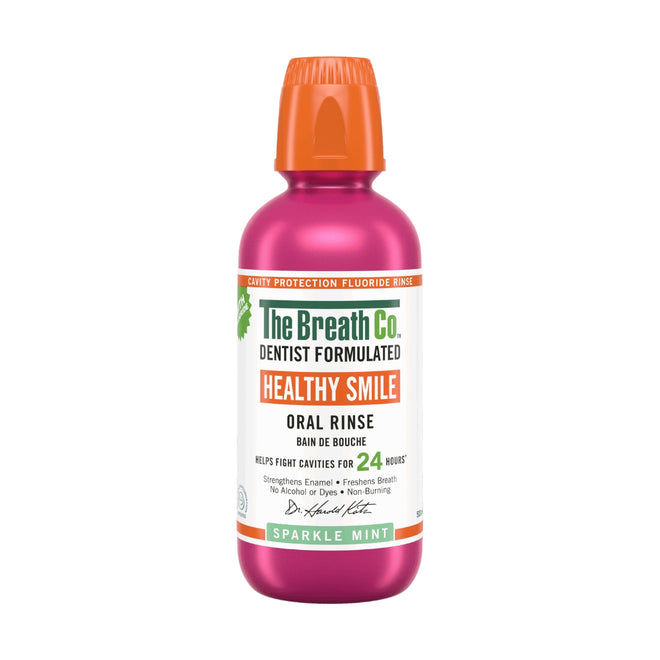 The Breath Co. Healthy Gums Oral Rinse Sparkle Mint 500ml