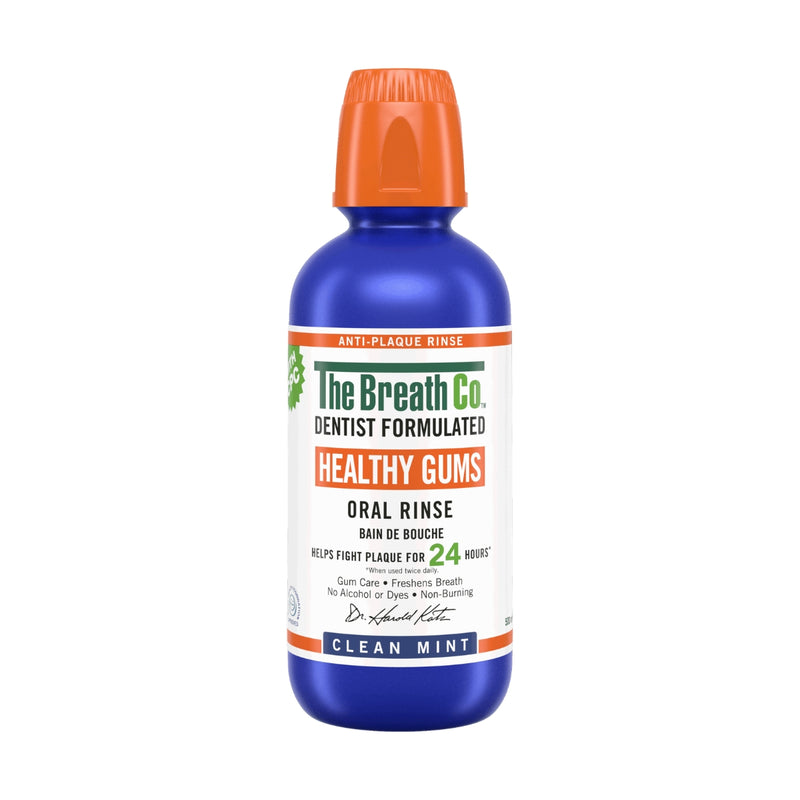 The Breath Co. Healthy Gums Oral Rinse Clean Mint 500ml