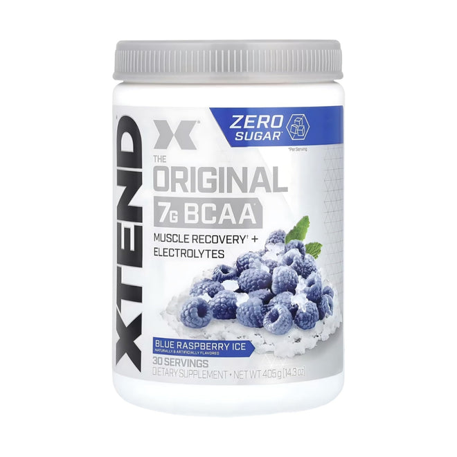 Xtend Original BCAA Powder Blue Raspberry Ice 30 Serves 414g