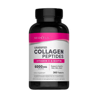 Neocell Grassfed Collagen Peptides + Vitamin C & Biotin 6000mg 360 Tablets