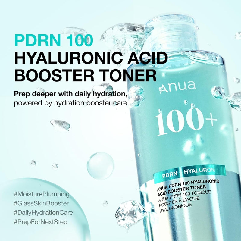 Anua 100+ PDRN +  Hyaluronic Acid Booster Toner 250ml