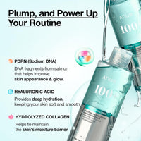 Anua 100+ PDRN +  Hyaluronic Acid Booster Toner 250ml