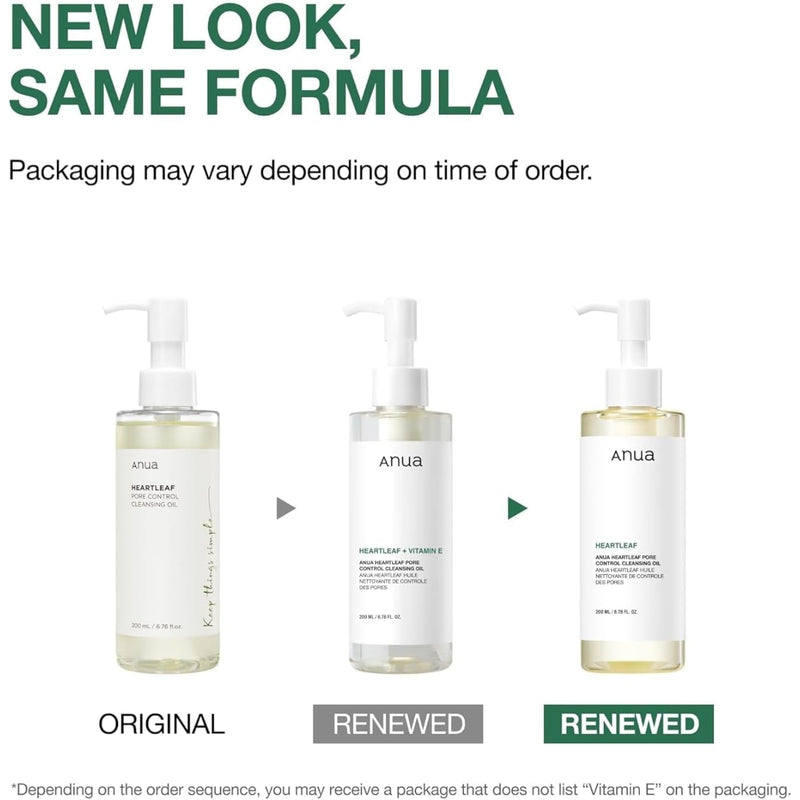 Anua Hearleaf Pore Control Cleansing Oil Mild 200ml