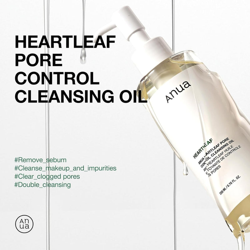Anua Hearleaf Pore Control Cleansing Oil Mild 200ml