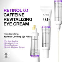 Anua Retinol 0.1 Caffeine Revitalizing Eye Cream 30g