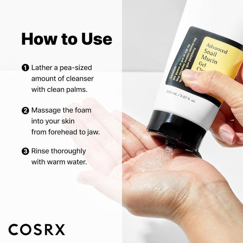COSRX Advanced Snail Mucin Gel Cleanser 50ml