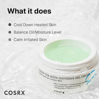 COSRX Green Tea Aqua Soothing Gel Cream 50g