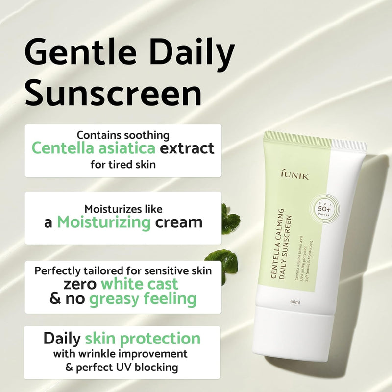 Iunik Centella Calming Daily Sunscreen 60ml