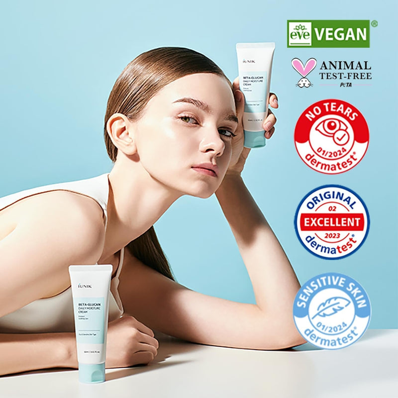 Iunik Beta Glucan Daily Moisture Cream 60ml