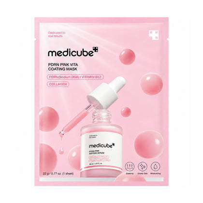 Medicube PDRN Pink Vita Coating Sheet Mask