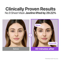 Numbuzin 9+ NMN Bio Lifting Sil Full Face Sheet Mask