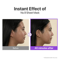 Numbuzin 9+ NMN Bio Lifting Sil Full Face Sheet Mask