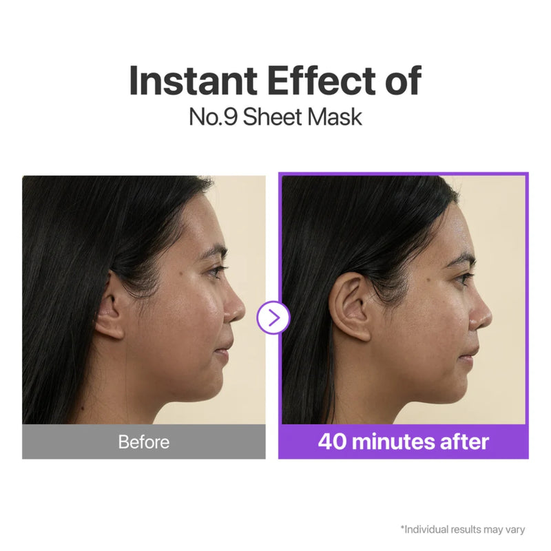 Numbuzin 9+ NMN Bio Lifting Sil Full Face Sheet Mask