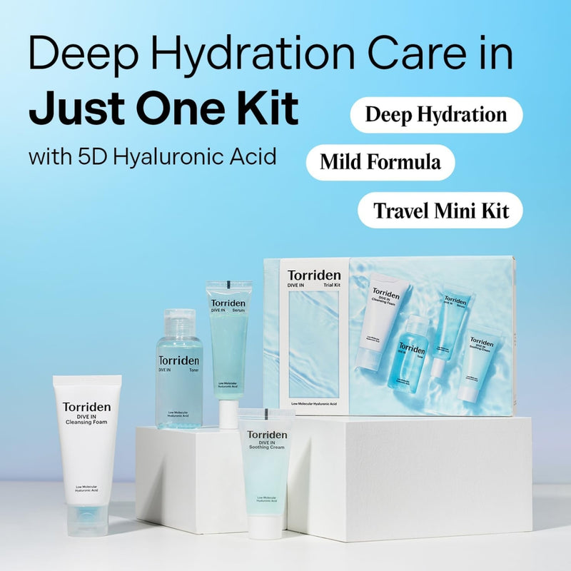 Torriden Dive-In Hyaluronic Acid Trial Kit