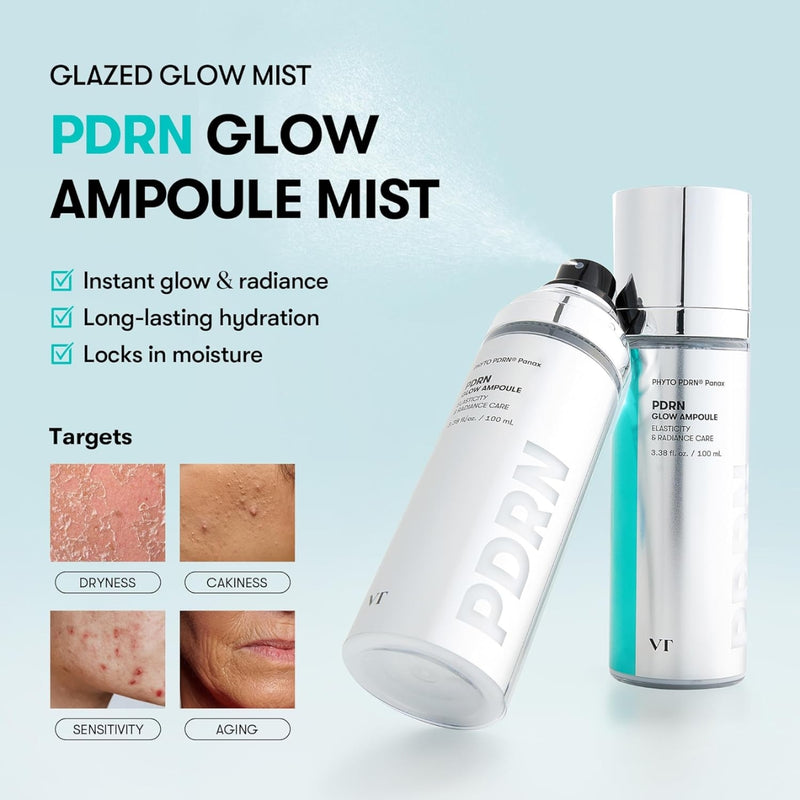 VT Cosmetics PDRN Reedle Glow Ampoule Mist 100ml