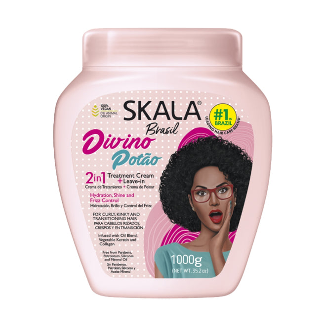 Skala Expert Divino Potao Moisturizing & Styling Hair Cream For Curly Hair 1kg