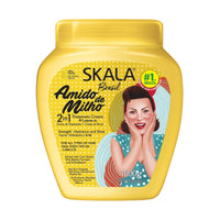 Skala Brasil Amido De Milho Hair Treatment Cream + Leave In 1kg