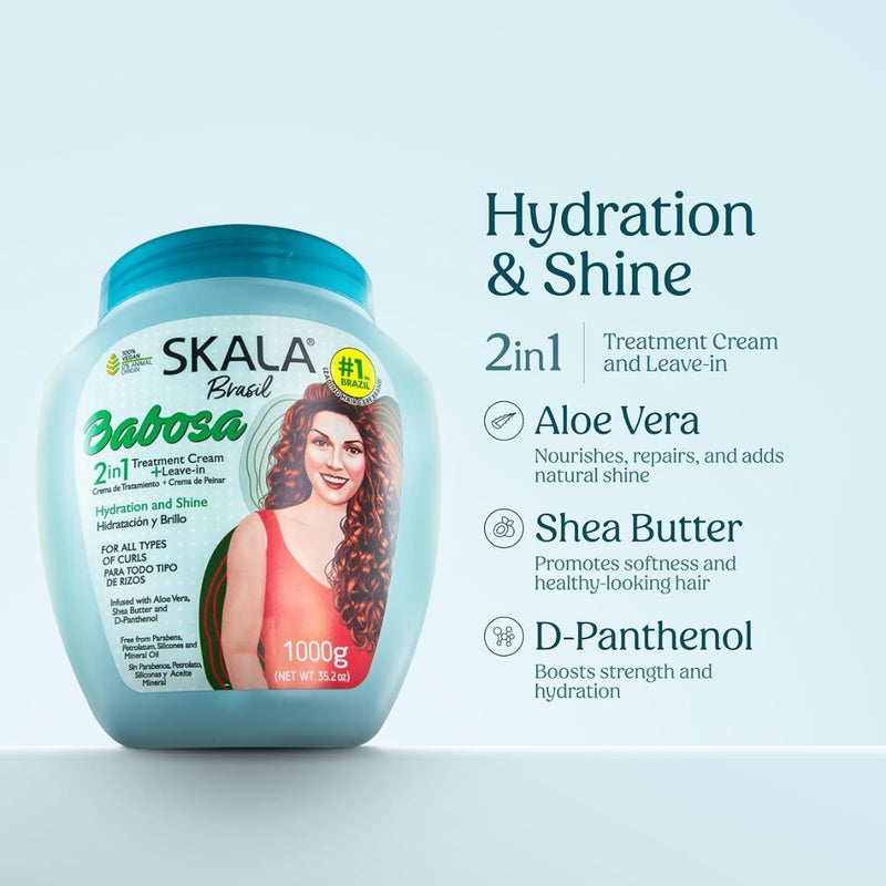 Skala Brasil Babosa Hair Treatment Cream 1kg