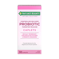 Natures Bounty Probiotic Controlled Delivery 30 Caplets