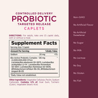 Natures Bounty Probiotic Controlled Delivery 30 Caplets