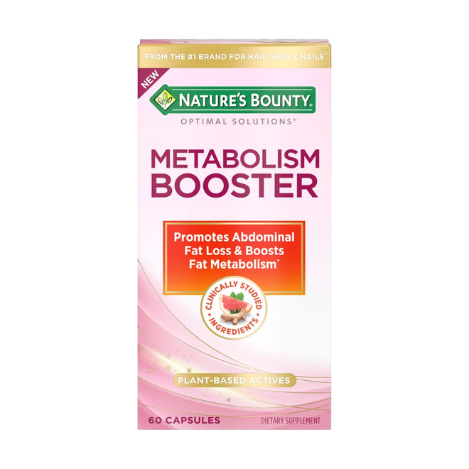 Natures Bounty Metabolism Booster 60 Capsules