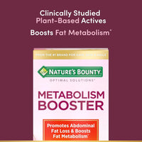 Natures Bounty Metabolism Booster 60 Capsules