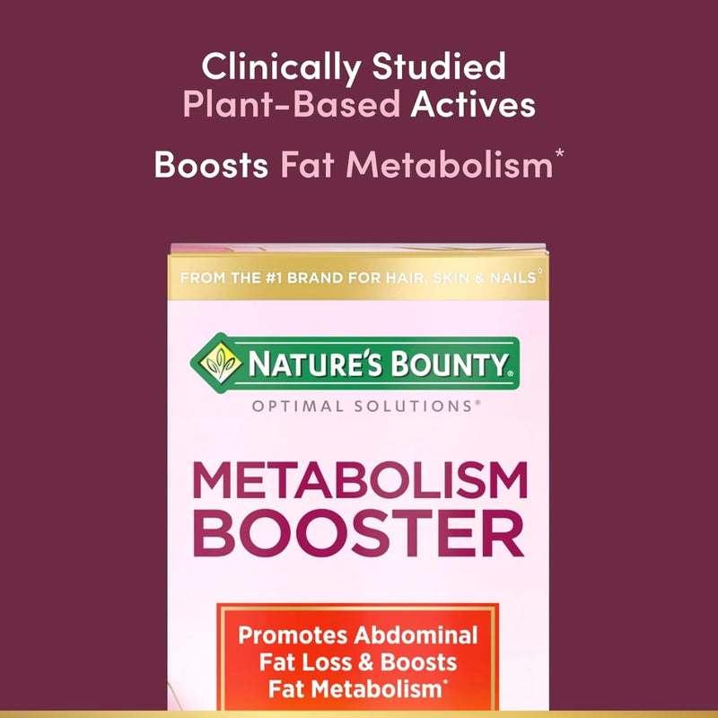 Natures Bounty Metabolism Booster 60 Capsules