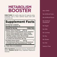 Natures Bounty Metabolism Booster 60 Capsules