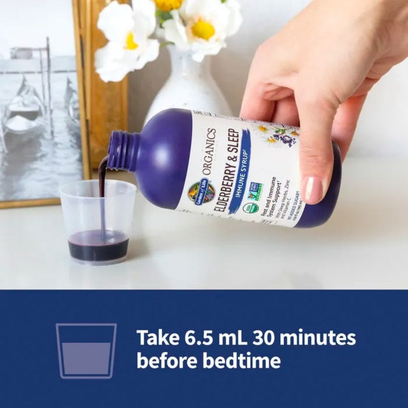 Garden of Life Mykind Organics Elderberry Immune Syrup 195ml