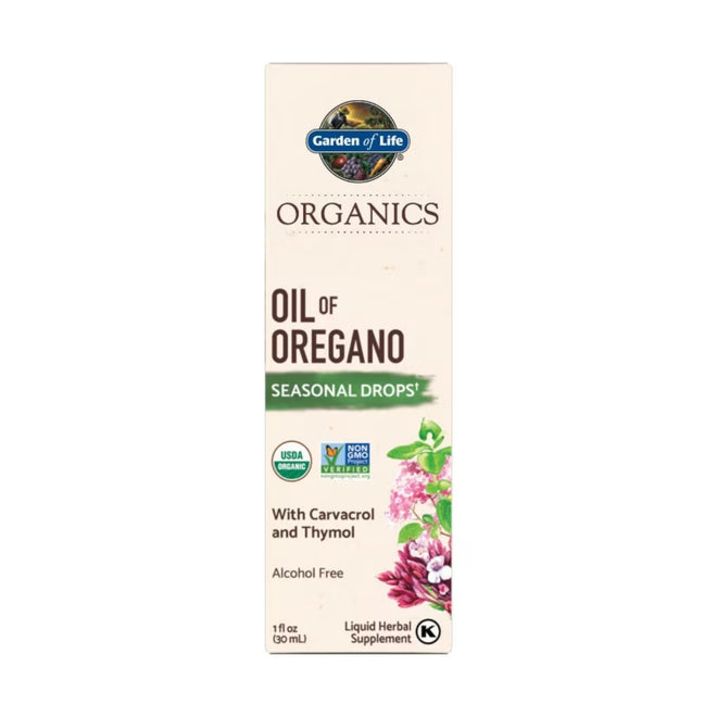 Garden of Life Mykind Organics Oil Of Oregano Seasonal Drops 30ml
