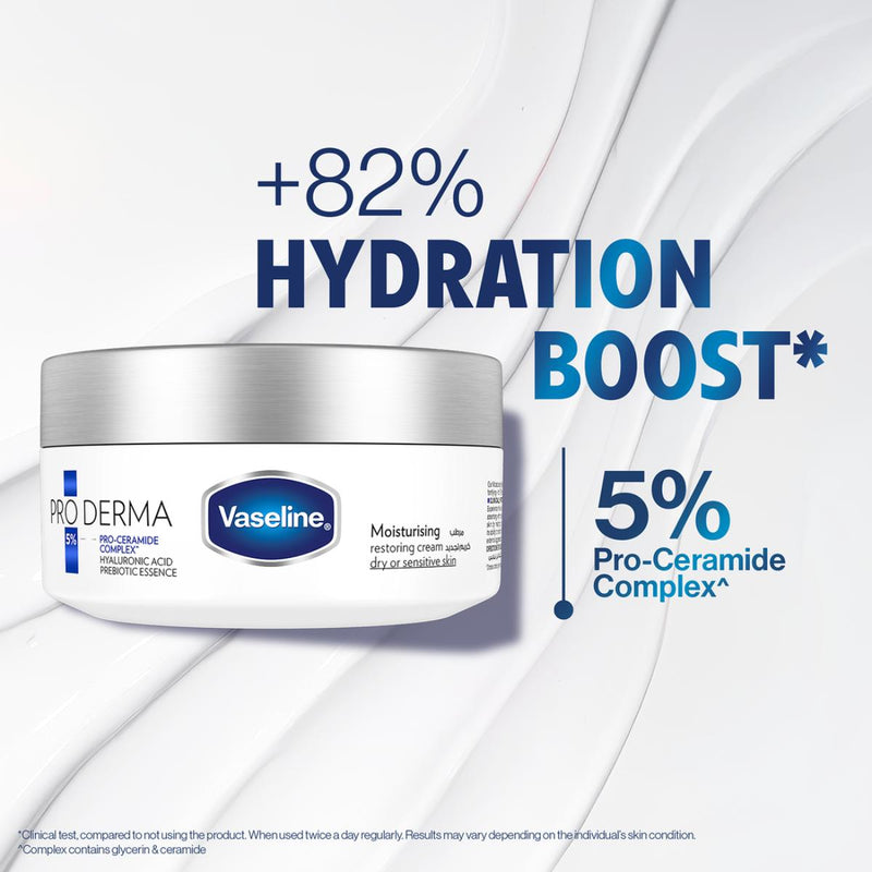 Vaseline Pro Derma Ultra Moisturising Repair Body Cream 90g