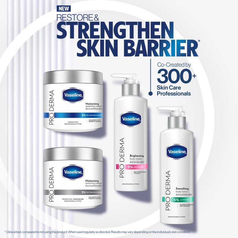 Vaseline Pro Derma Ultra Moisturising Repair Body Cream 90g
