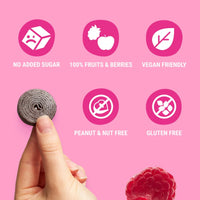 Bob Snail Fruit Rolls Apple Raspberry 100g