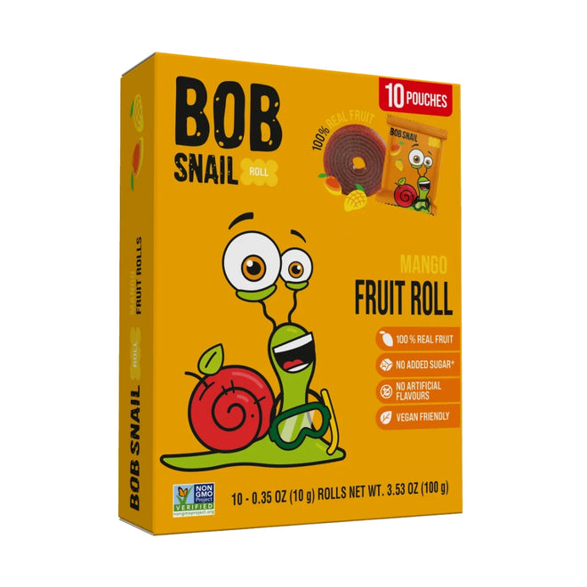Bob Snail Fruit Rolls Mango 100g